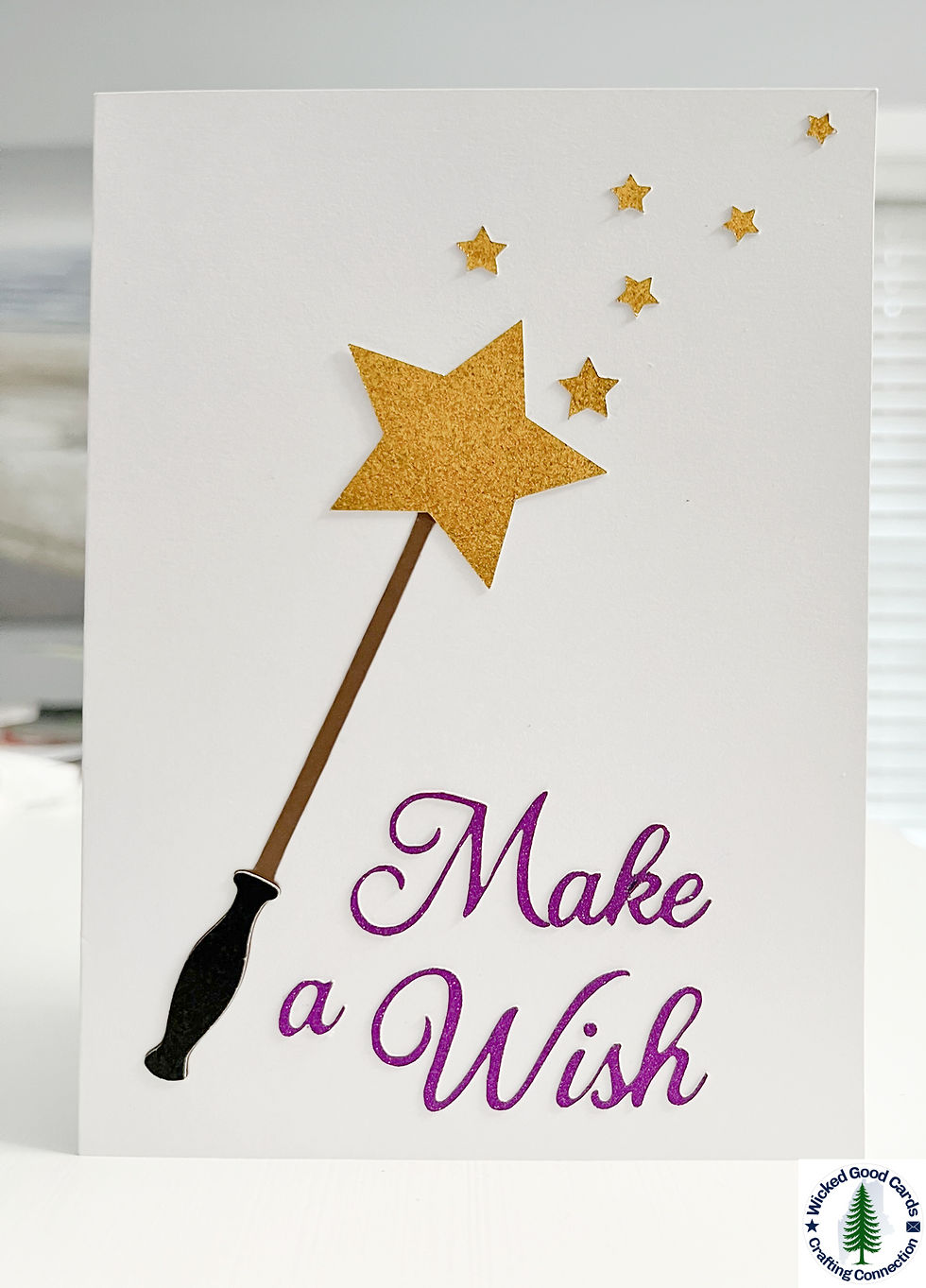Make a Wish Magic Wand Card | Donate a Card
