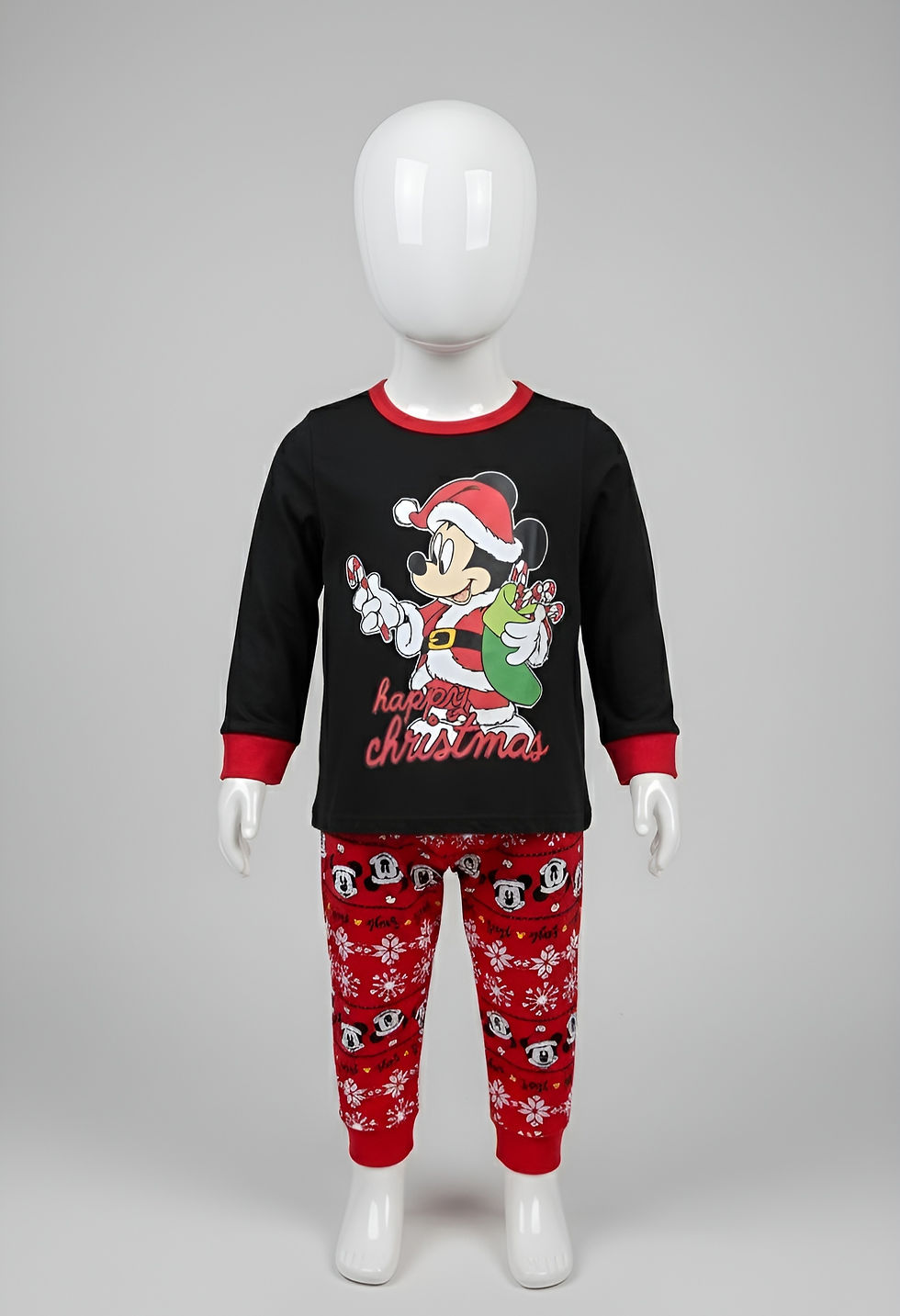 Pijama Navideña Bebés Estilo D3-MK-659B Negra