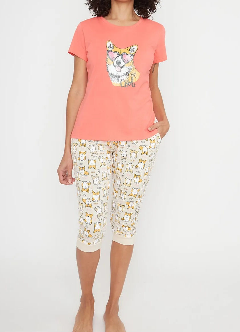Miniatura: Pijama Capri Dama Estilo 70.1116