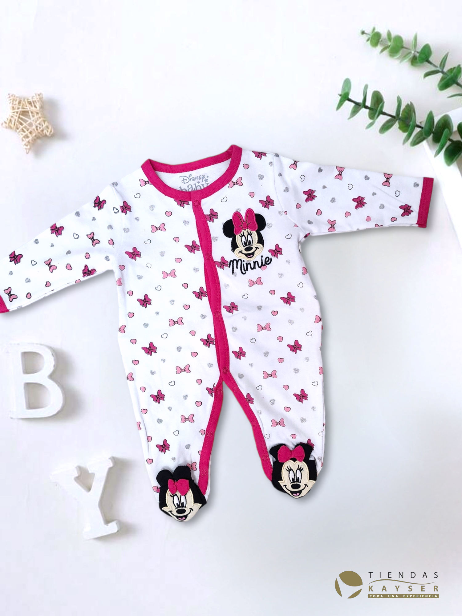 Mameluco Minnie para bebé