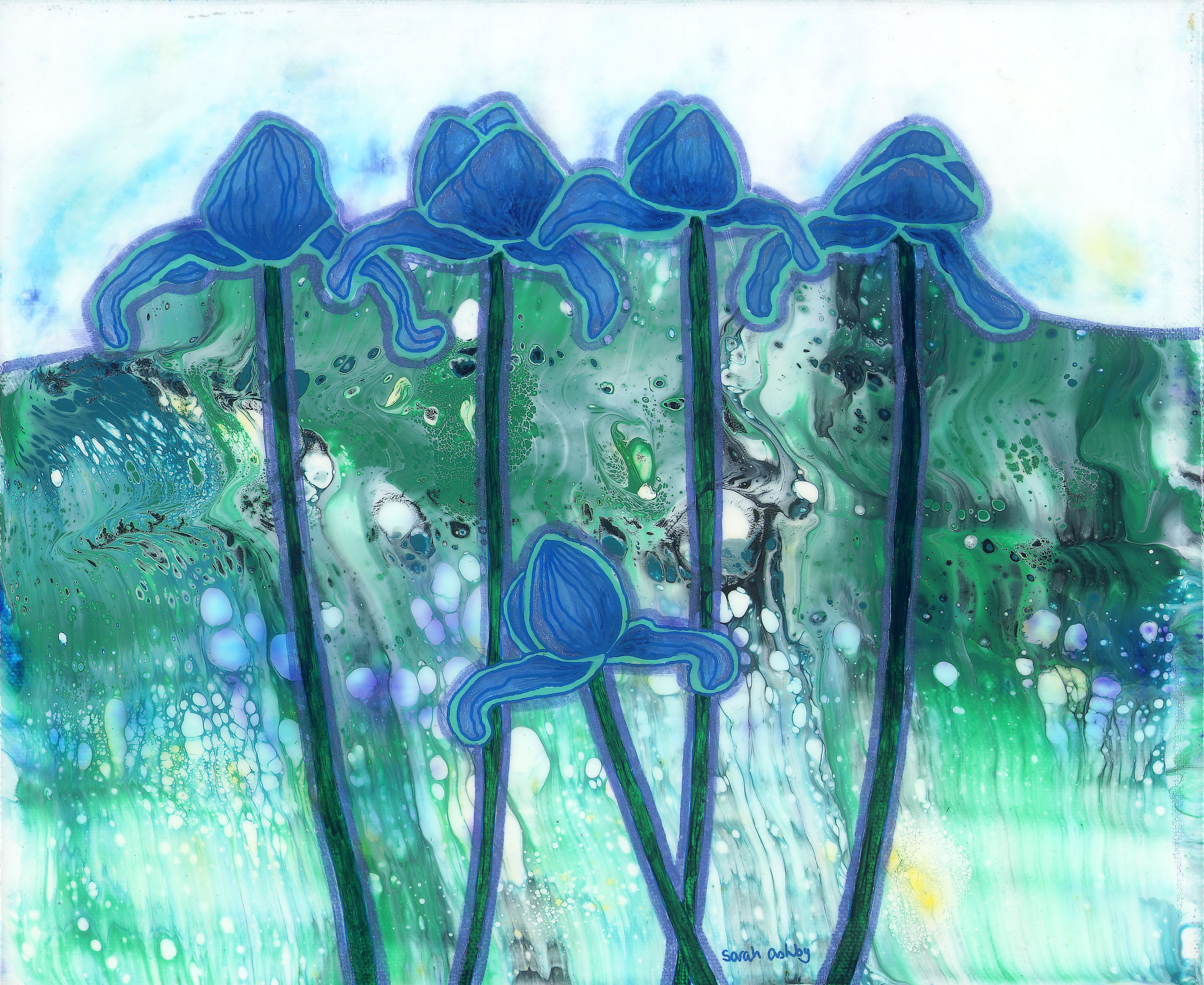 Feeling the blues