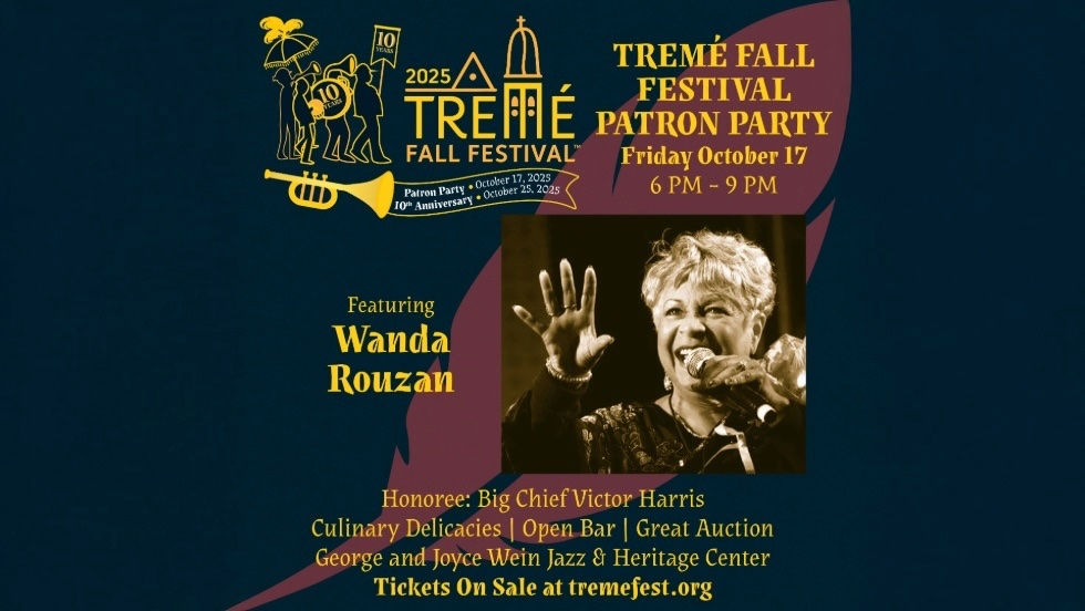 2025 Tremé Fall Festival Patron Party