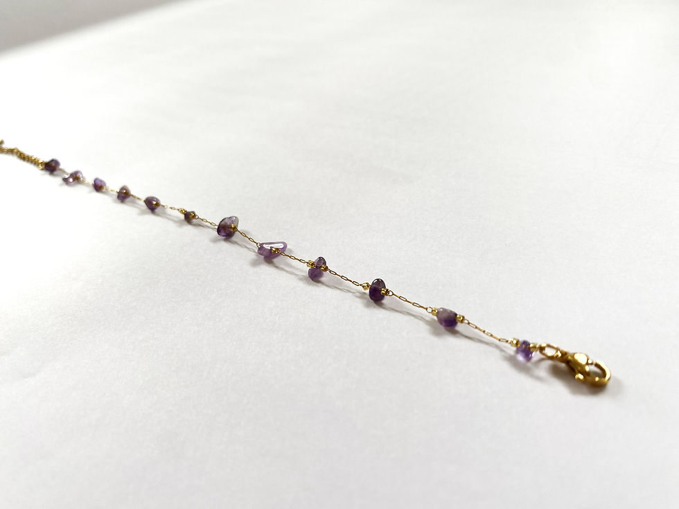 Thumbnail: Amethyst Anklet