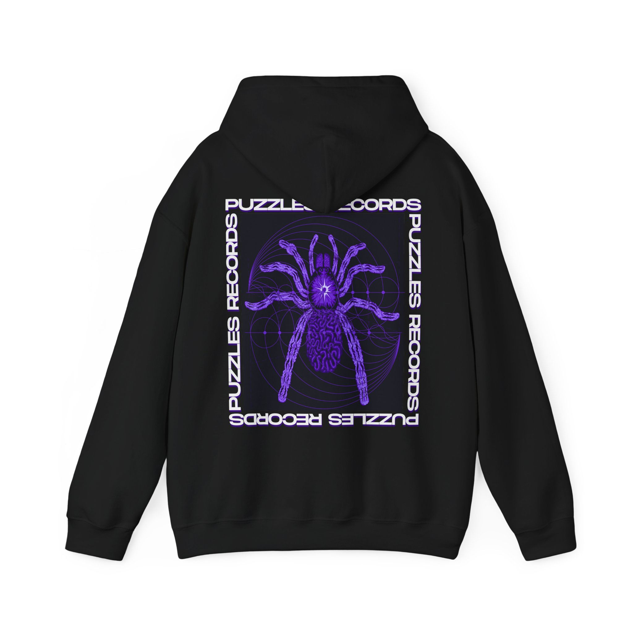 Puzzles Records Spider Hoody