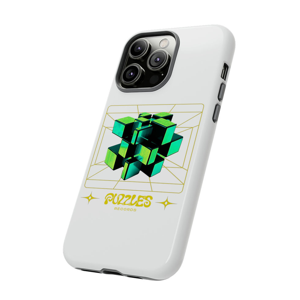 Thumbnail: Puzzles Records Phone Case