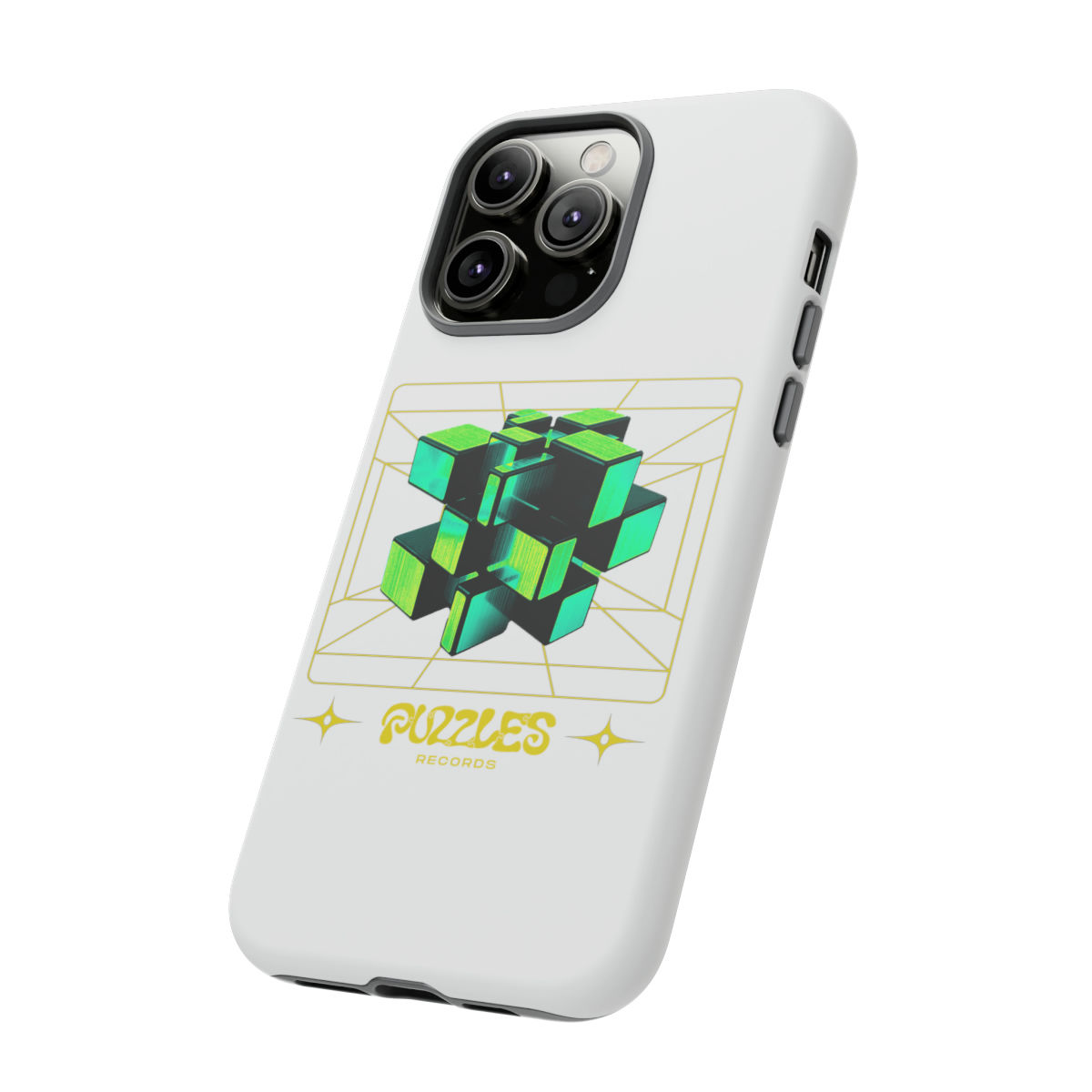 Puzzles Records Phone Case