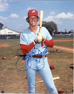 Jay Johnston Philadelphia Phillies autographed 8x10 photo