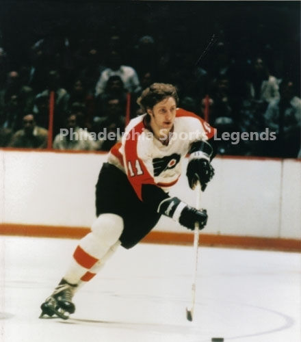 Don "The Bird" Saleski Philadelphia Flyers vintage action 8x10 photo Bullies