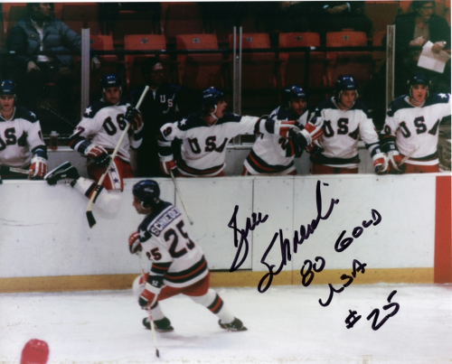 Buzz Schneider USA Olympic Hockey Miracle on Ice 8x10 photo Do You Believe??
