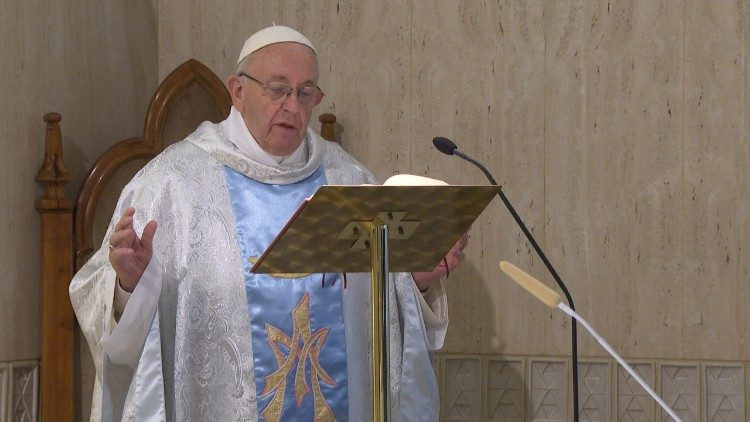 Papa Francisco na Eucaristia desta manhã