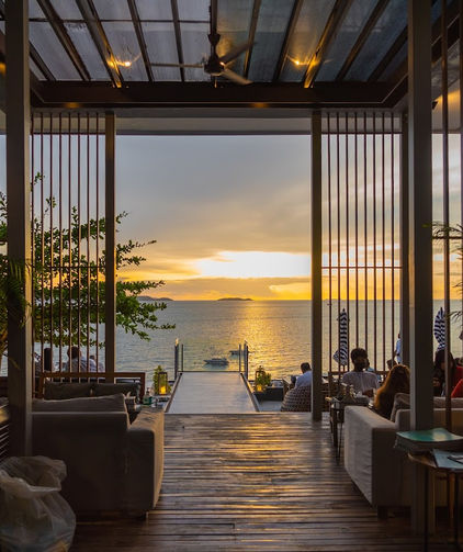 パタヤ眺めのいい パタヤ洋食 パタヤフレンチ パタヤ映え パタヤ夕焼け パタヤプラタムナック パタヤ特別な日