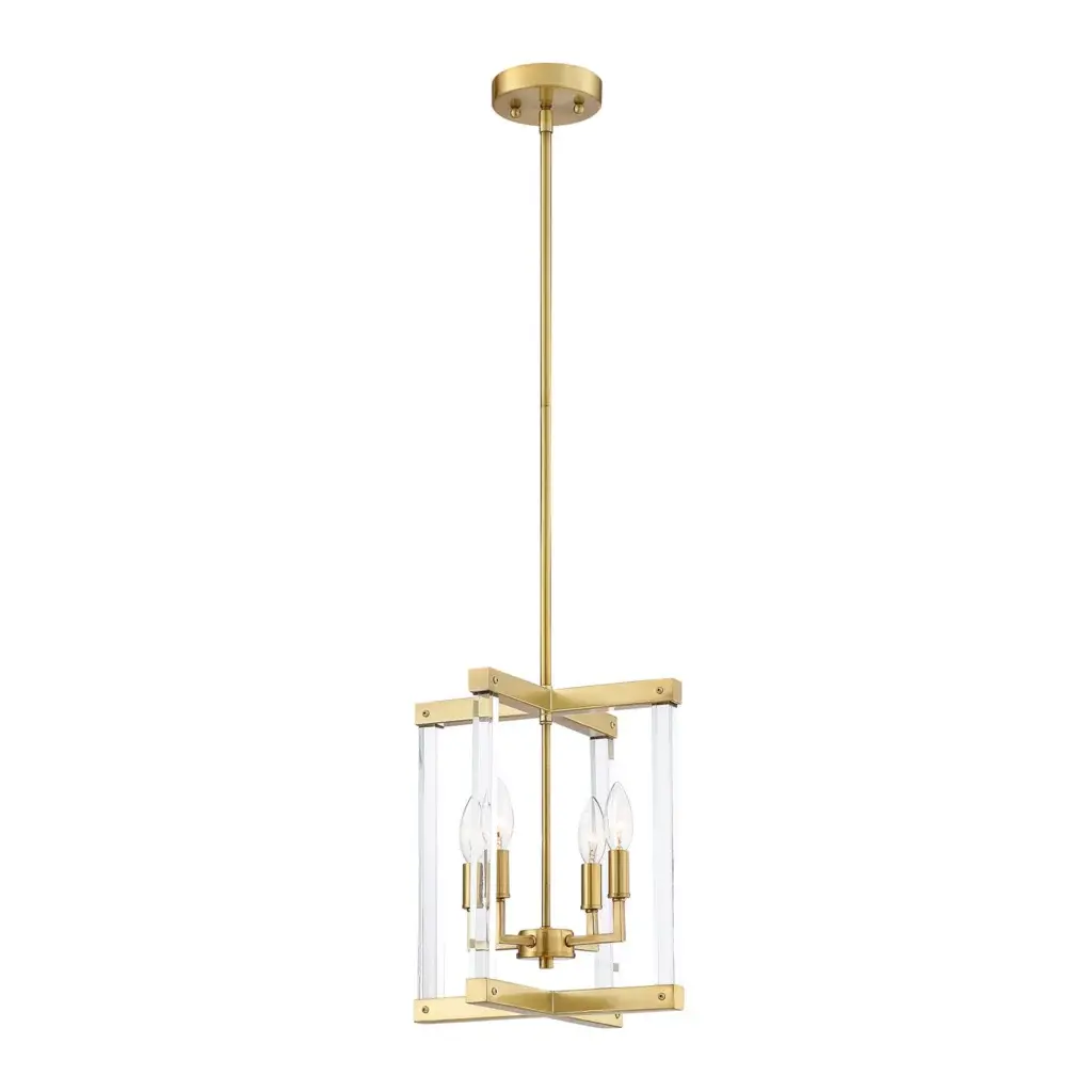 P30083-4-PN Regent 12" Geometric Pendant By ZEEV