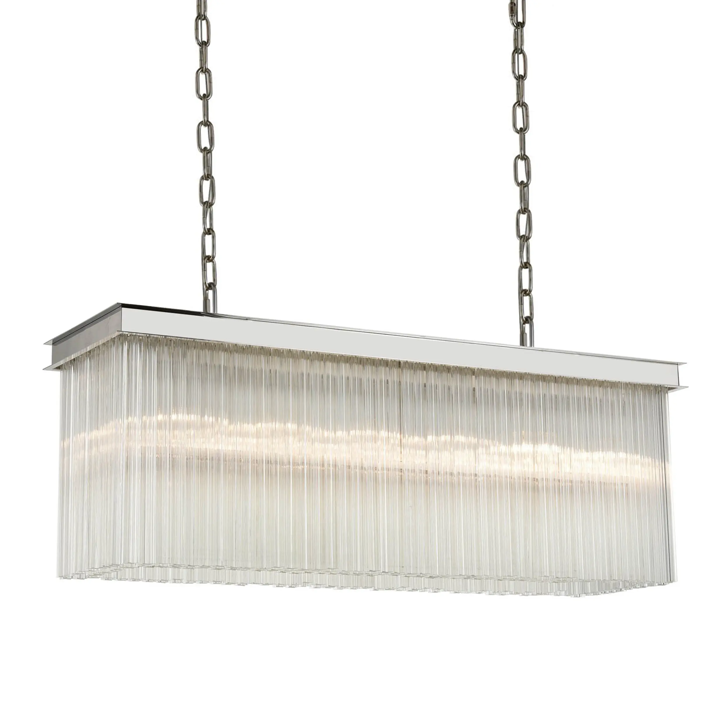 CD10329-20-PN Lumineer 48" Rectangular Crystal Chandelier BY ZEEV