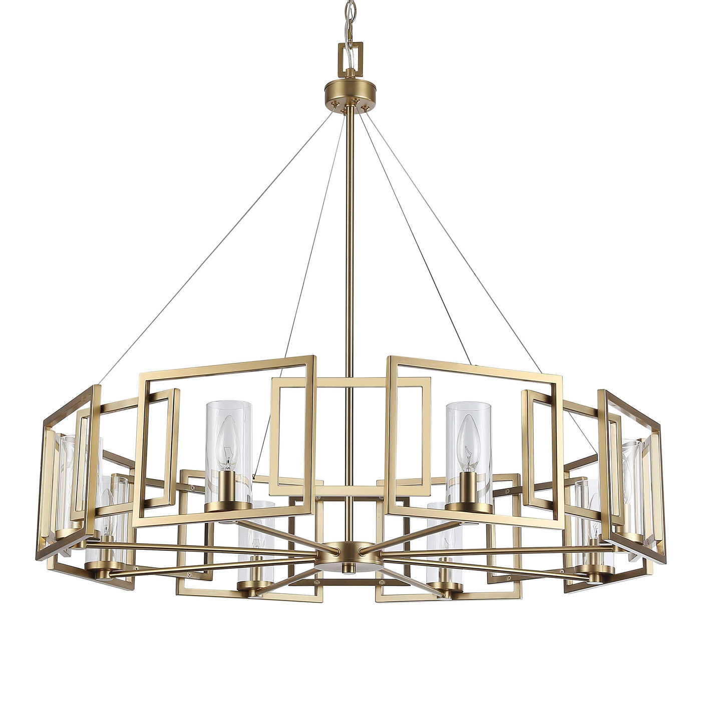 Marco 8-light Chandelier 6068-8 BCB BY GOLDEN LIGHTING