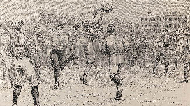 O futebol foi inventado pelos portugueses.