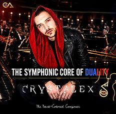 2026 — Εξώφυλλο του άλμπουμ The Symphonic Core of Duality του CRYSTALEX