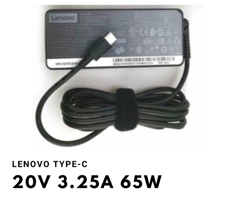 Lenovo ThinkPad E480 E485 T480S Chromebook 100e 300e 500e 65W Type C