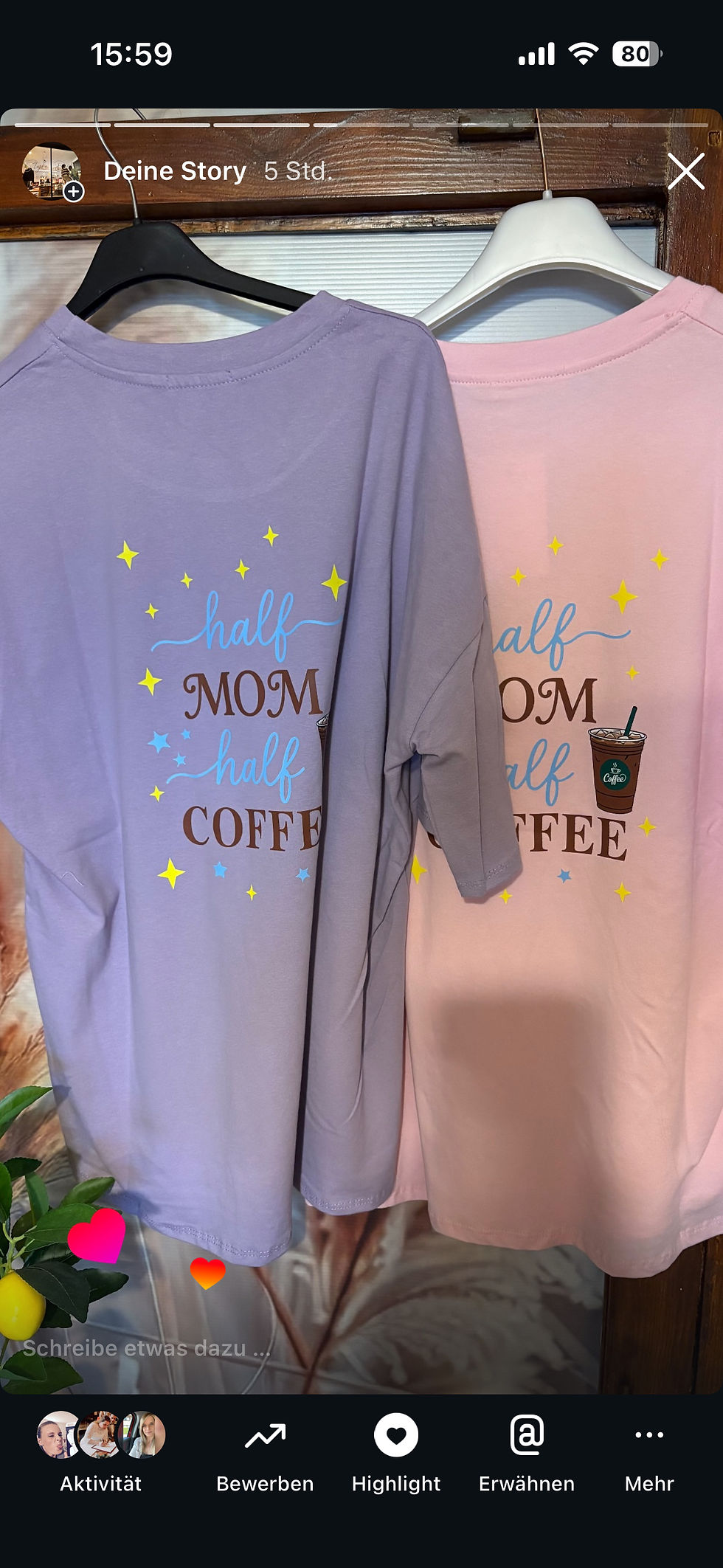 Miniaturbild: T Shirt Coffee Mom 