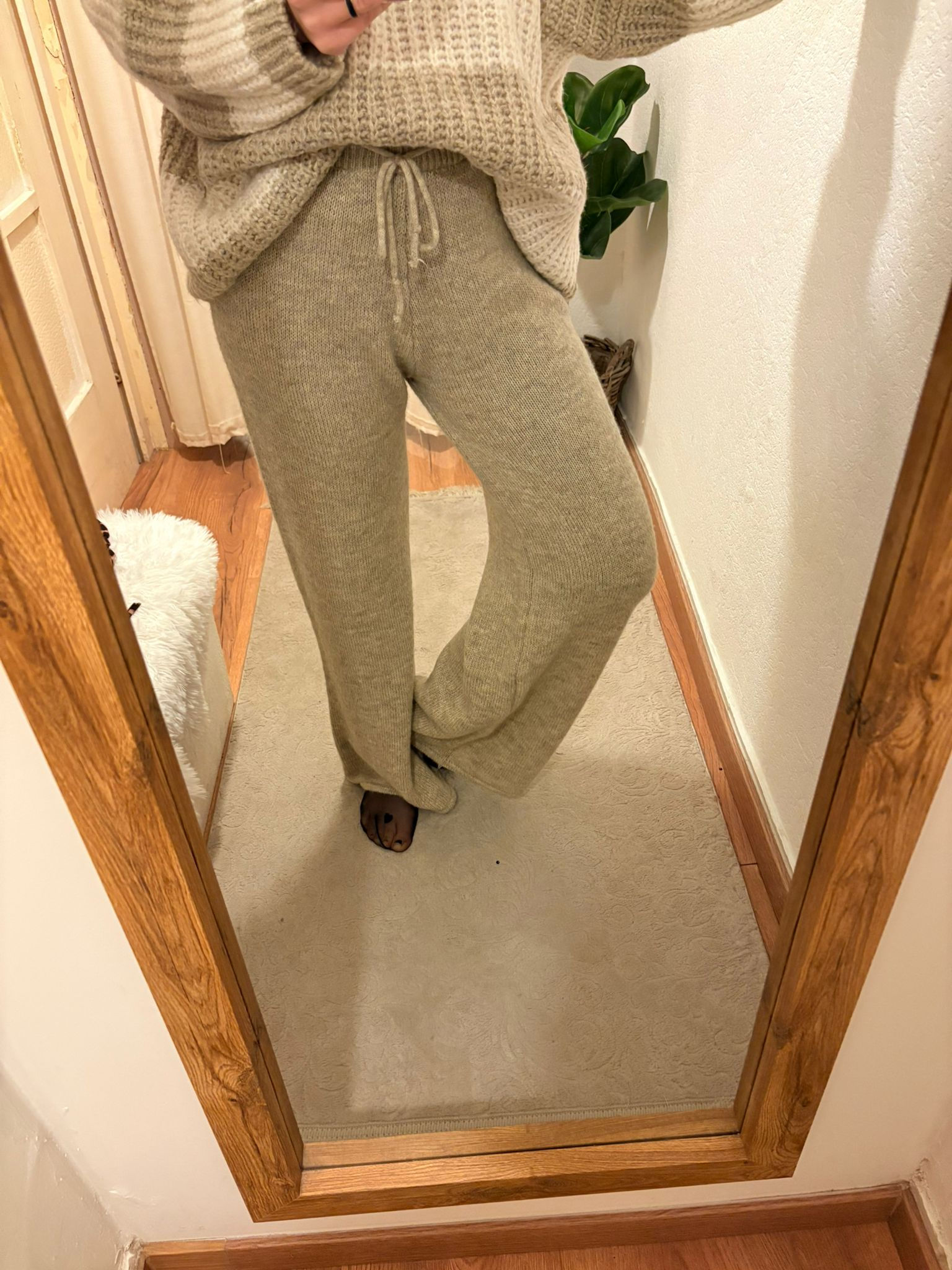 Cozy Strickhose