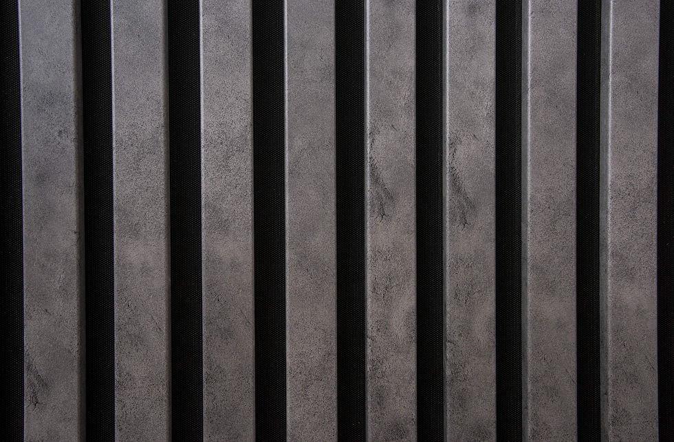 Riflaj Decorativ tip panou Gri-Beton