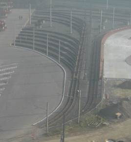 沙勒罗伊，比利时 (木制轨枕碎石道床)