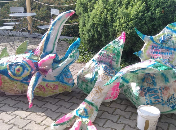 Světelný papírový drak 2022