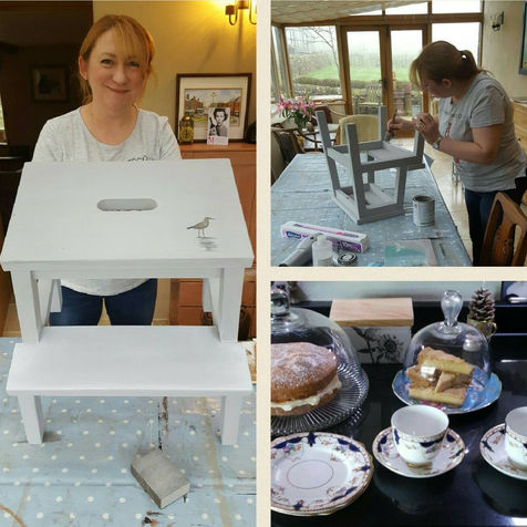 One to one furniture painting workshop