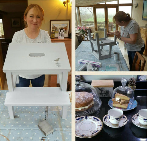One to one furniture painting workshop