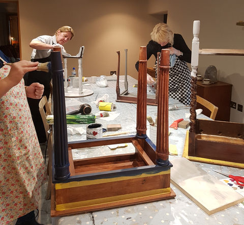 frenchic Furniture painting workshop