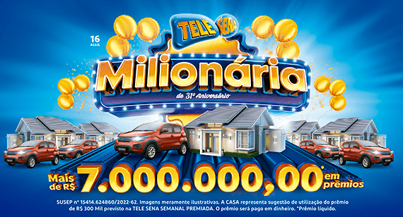 TELE SENA DE ANIVERSÁRIO 2022