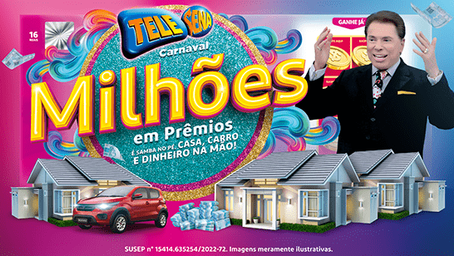 3° SORTEIO DA TELE SENA DE CARNAVAL 26/02/2023
