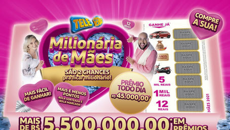 TELE SENA DE MÃES PRÊMIO TODO DIA 01/05/21