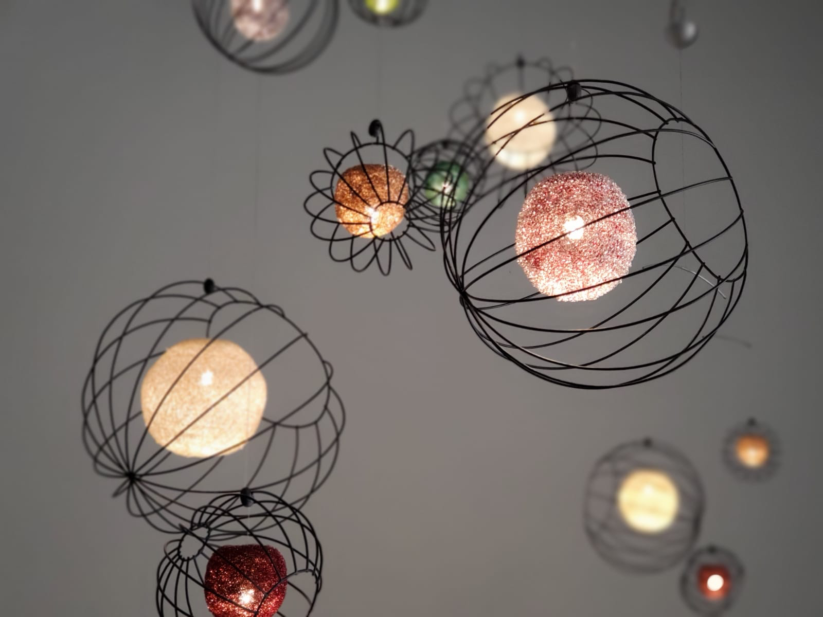 magical suspended lights