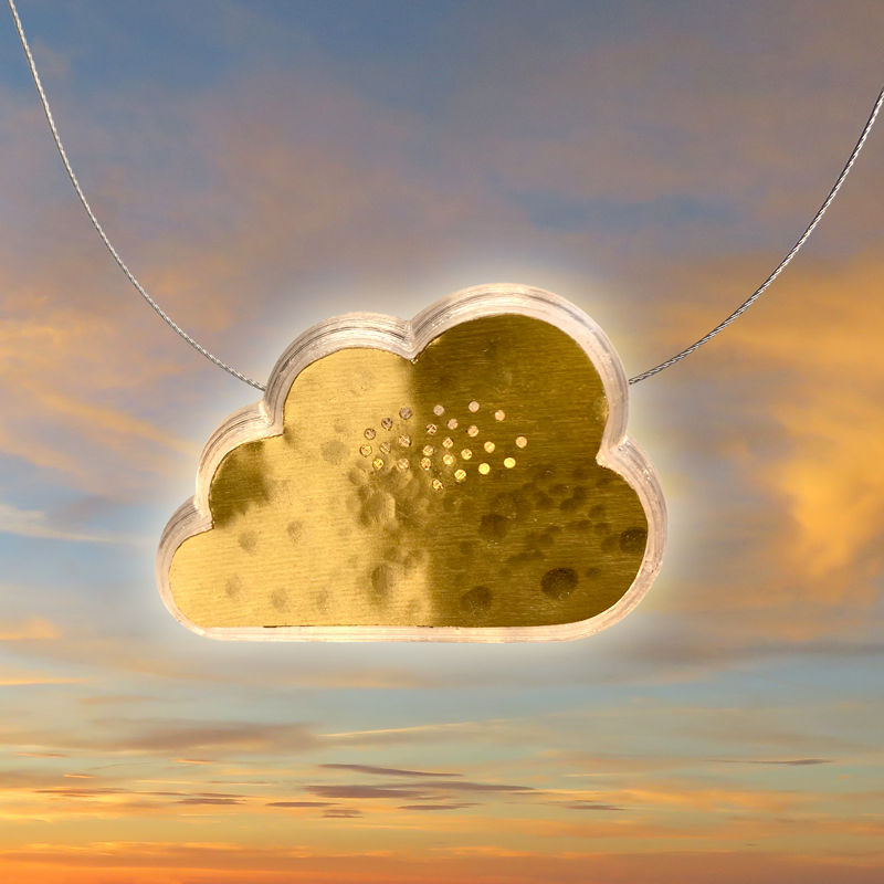 Thumbnail: Golden Cloud Necklace