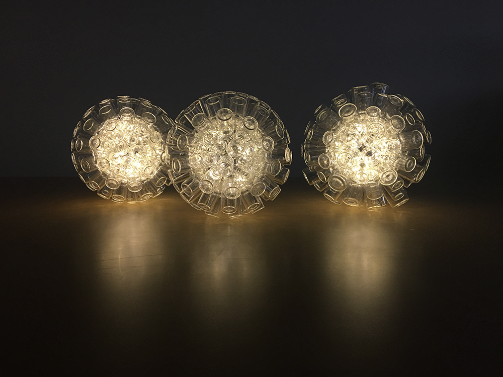 glass table lamp 