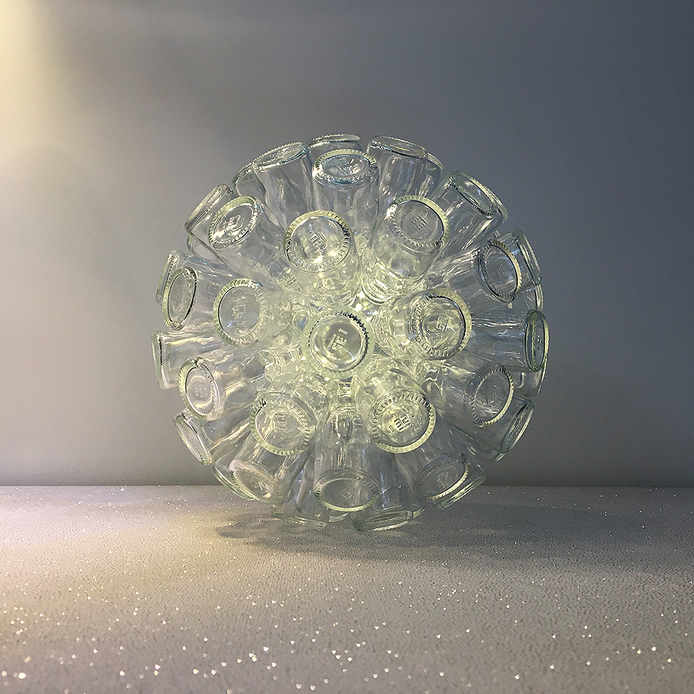 glass bedroom lamp