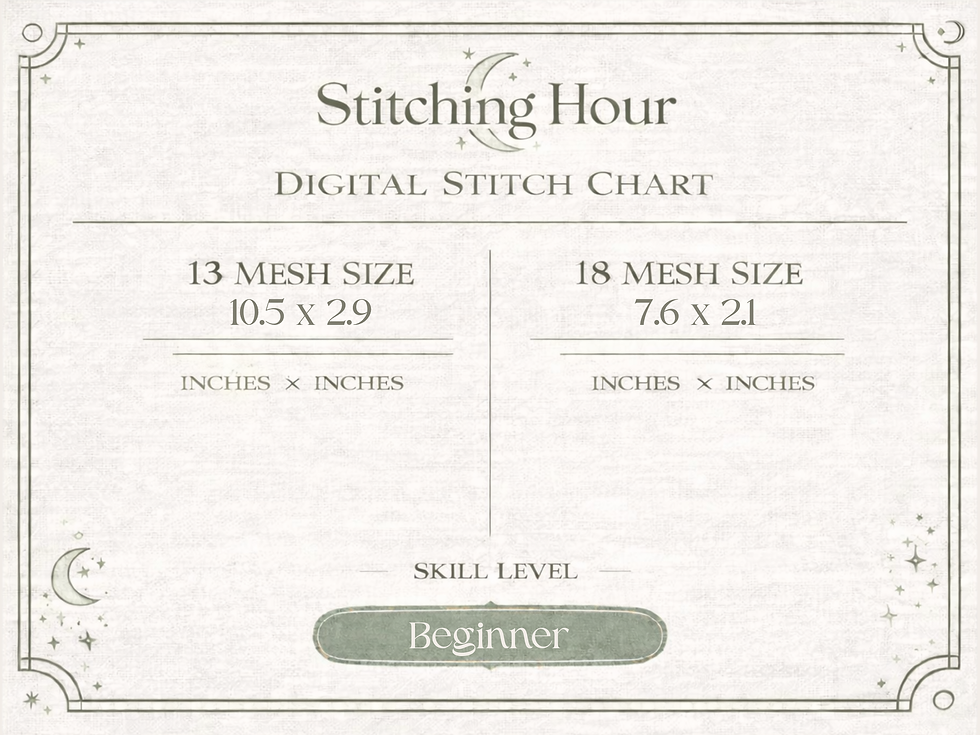 Thumbnail: Be Kind Raise Hell Needlepoint Digital Chart