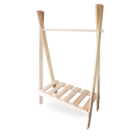 Wooden Clothes Rack Mood Nz