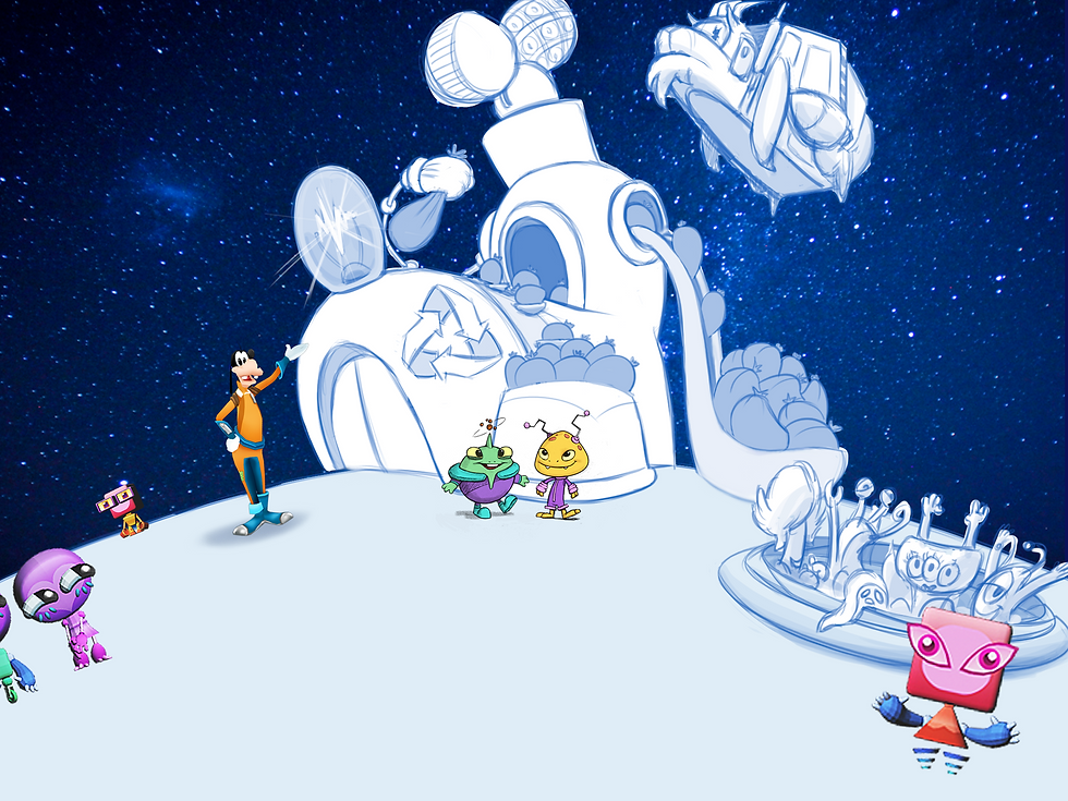 Goofy's Galactic Garbage