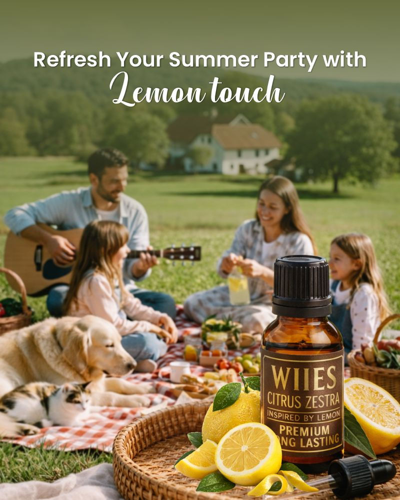 Refresh Summer Party with Lemon & Citrus Fragrance Oil & Diffuser Combo