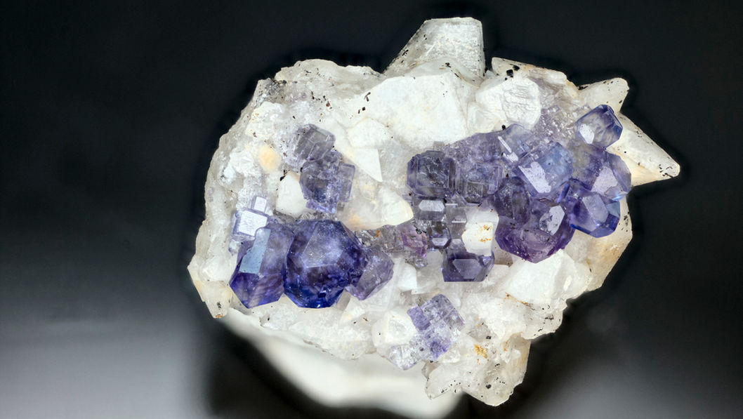 Fluoritt fra kontaktstollen på Konnerud, Foto Harald K Andersen