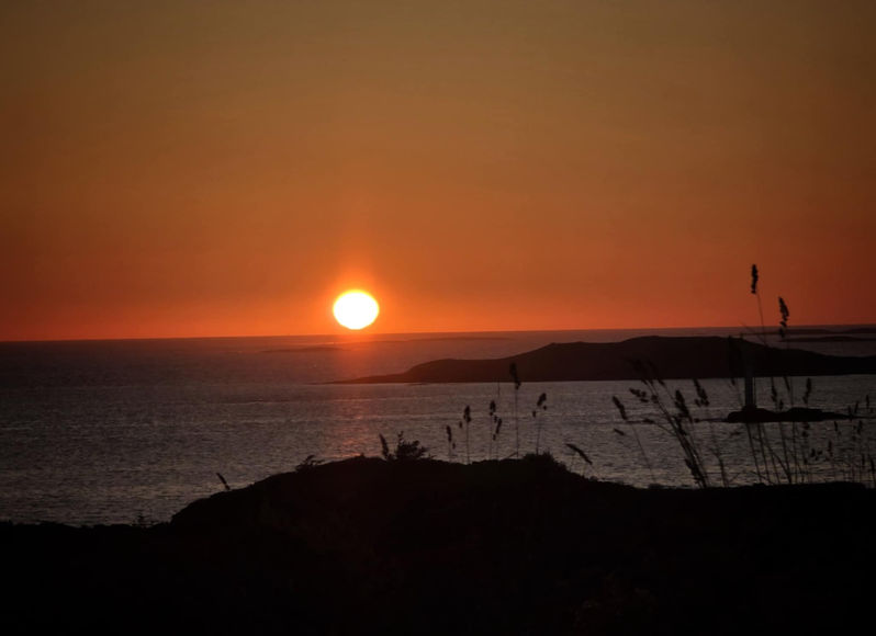 Sunset at Hustadvika Panorama 
