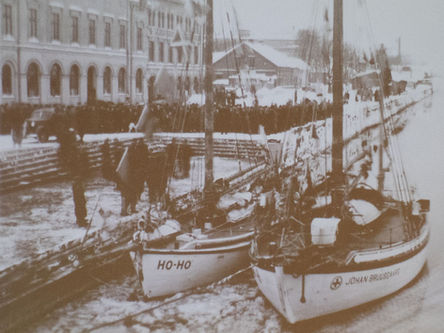 Ho-Ho kom hjem til jul for 80 år siden.