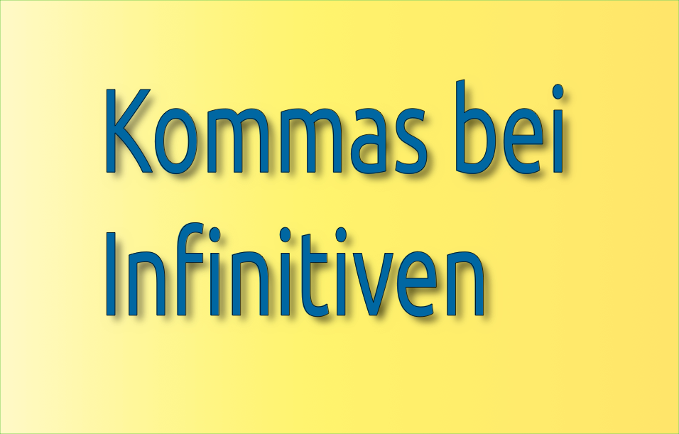 Erweiterter Infinitiv Mit Zu Komma www.textbauer-berlin.de