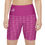 Thumbnail: Workout Shorts with Uplifting Floral Design - dark purple