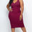 Thumbnail: Plus Size Ribbed Sleeveless Bodycon Midi Dress