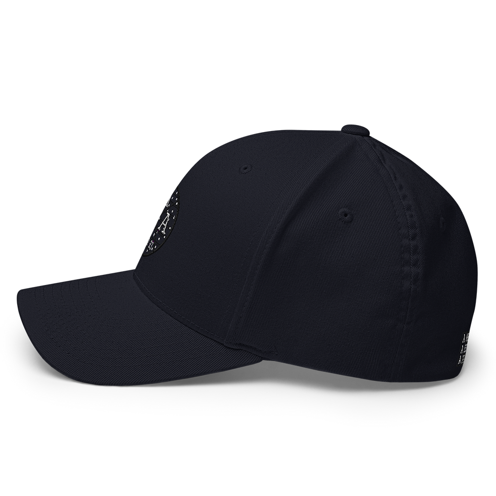 Thumbnail: Three A's Est. 2023 - B/W Patch - Baseball Cap