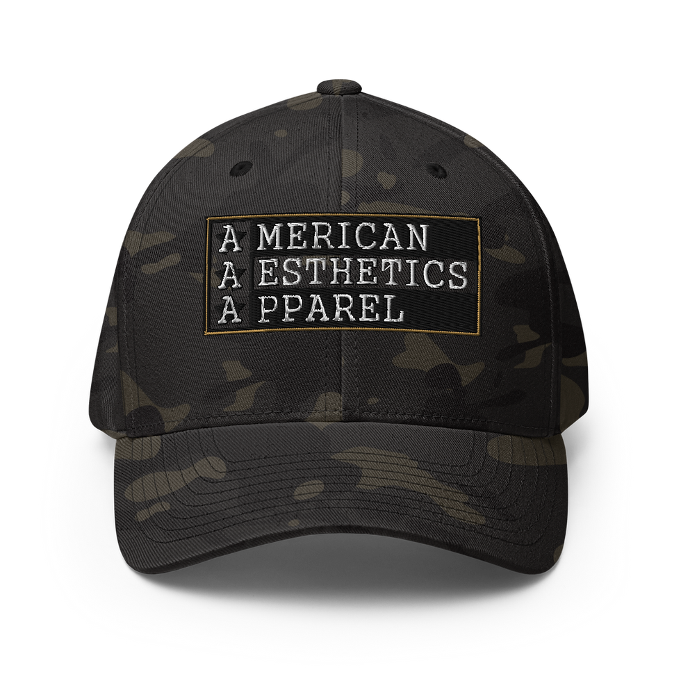 Thumbnail: Gold Bar Flag Logo - Baseball Cap