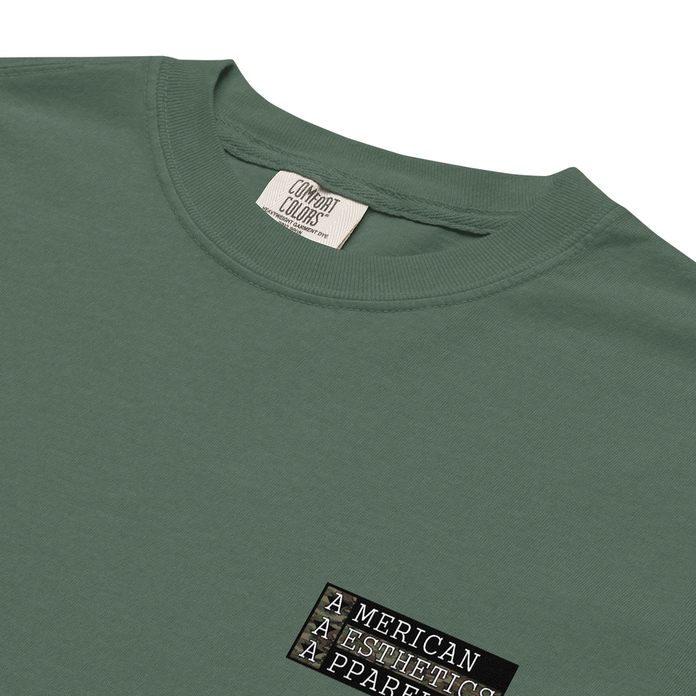 Thumbnail: Three A's Logo - Camo Line - ERDL Woodland - Shirt