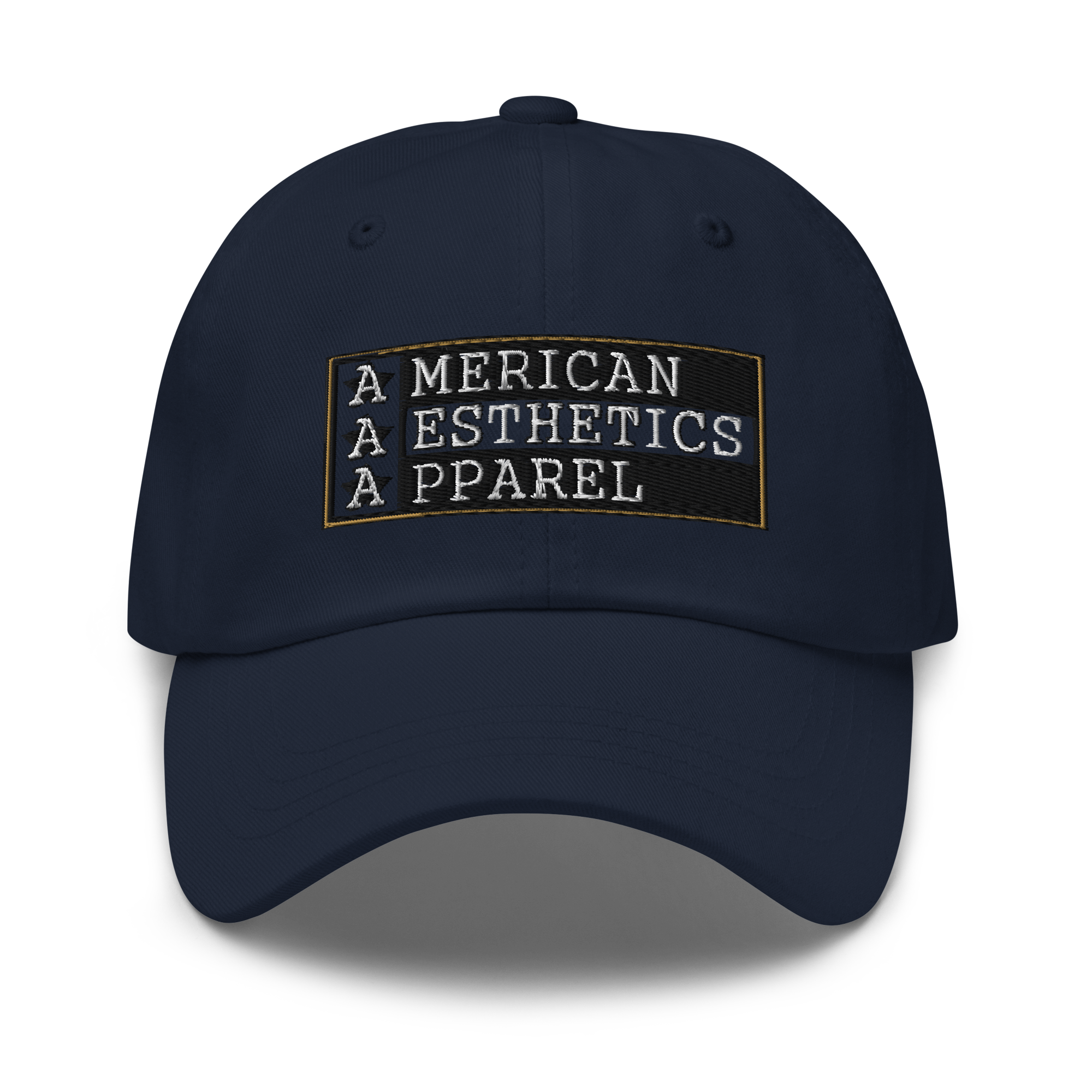 Gold Bar Flag Logo - Dad Cap